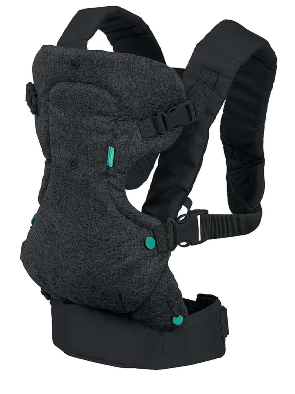 Infantino Black and Teal Convertible Baby Wear
